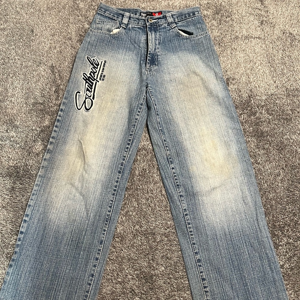 Y2K South Pole Youth Blue Jeans
